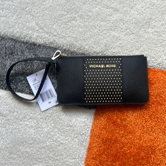 Michael Kors Handbags - NWT Michael Kors Studded Wristlet